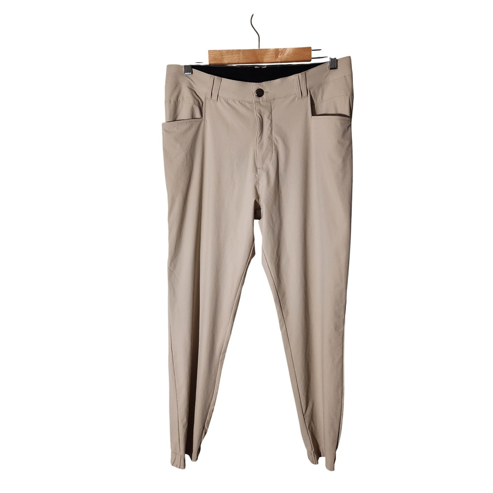 BYLT Ace Jogger Men's 33 Oat Tan Performance Stretch Athletic